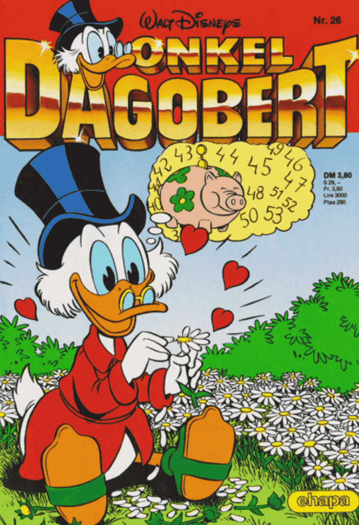 Onkel Dagobert Taschenbuch (Deutsch) - Beispielfoto